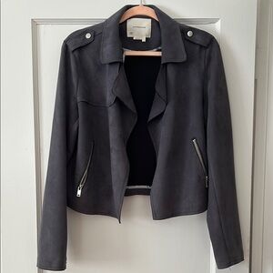 Anthropology Women's Faux Suede Jacket